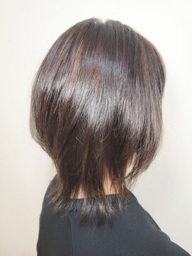 松本平太郎美容室 吉祥寺パートファイブ(PART5) ミディアムボブウルフ×イノアカラー/30代40代50代60代