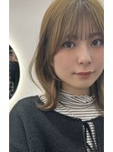 可愛くなりすぎない大人顔まわりレイヤーカット