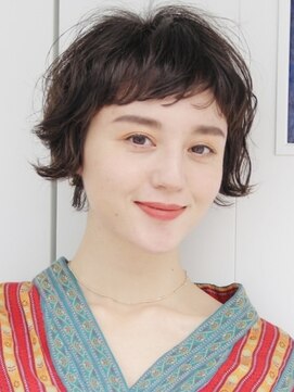 インセプション 銀座(INCEPTION) 切りっぱなしショート・ボブ/絶壁解消/前髪あり/30代/40代/面長