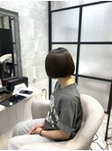 白髪ぼかし/白髪改善カラー/ショート/透明感カラー/脱白髪染め