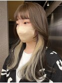 着物/フェミニンロング/似合わせカット/ウェーブミディアム/栄