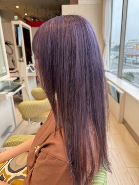 ビス ヘア アンド ビューティー 西新井店(Vis Hair＆Beauty) ブリーチハイトーンピンクアッシュ20代30代可愛い