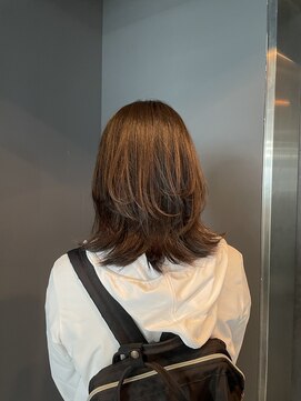 ロフティー 清澄白河(LOFTY) レイヤー/くびれ/前髪顔まわり/透明感カラー/髪質改善/清澄白河