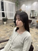 ラボアン 梅田店(lab.em.) 小顔に見える顔周りカット