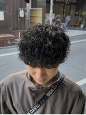 波巻きプードル/波巻きスパイラル/波巻きパーマ/プードルパーマ