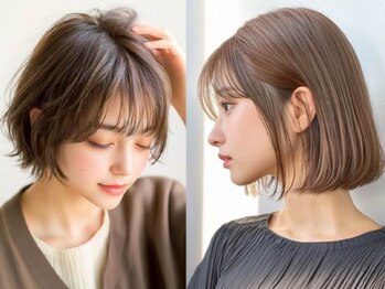 クシュ 本川越店(kusyu...)の写真/最旬トレンド×似合わせで魅力を引き出します♪#髪質改善#縮毛矯正#ブリーチなしダブルカラー#ハイライト