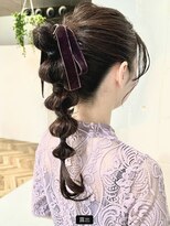 アルジャーノン コックス(ALGERNON COX)&nbsp;タマネギポニテアレンジヘア