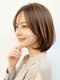クルミ(culumi)の写真/骨格補正で叶える小顔ショート&ボブが好評◎一人ひとりの髪に寄り添う繊細な顔周りデザインで朝も楽に
