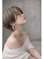 サンドパールス 仙台店(sand PALCE)&nbsp;髪質改善/大人ガーリー/似合わせカット/ショートボブ前髪/仙台