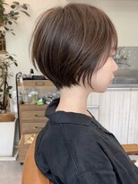 アイドットプラス 札幌大通り(i.+ODORI) 小顔似合わせカットメルティカラーナチュラル大人ショートボブ