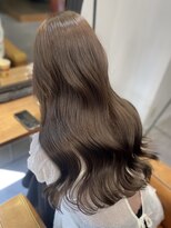 イリ 大阪(ili) レイヤーカット/ブリーチなし/ココアブラウン/髪質改善