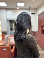 セレスト 福岡天神店(CELESTE) ◎【大人グレージュ】イノアカラー×白髪ぼかし。ツヤと潤いを。