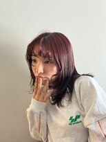 フラミューム 小田原(flammeum) ミディアムレイヤーカット