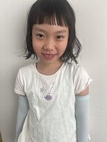 ヘアーアイストゥーレ(HAIR ICI TRE)&nbsp;キッズ　カット　小学生　女の子　前髪　ボブ　短め