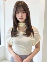 リンク(Link Hair&Spa)&nbsp;レイヤーカット/透明感カラー/顔周りカット
