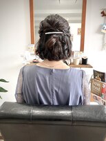 ソエルフォーヘア(soel for hair)&nbsp;ハーフアップ