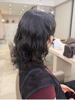 アヴァンス 箕面(AVANCE.)&nbsp;コテ巻き風パーマ