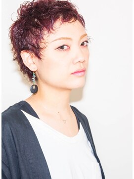 サリバン(Sullivan) 「sullivan千葉」レッドブラック　ベリーショート