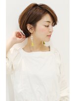 ラグエル(RAGUEL)&nbsp;【30代40代50代】　前下りショートボブ