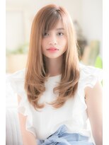 リトル カスカベ(little kasukabe)&nbsp;毛先弾むフェミニンロング