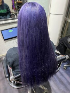 ミミック (mimic) lavender long hair　TRICKstyle！