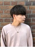 ツーブロック×マッシュ