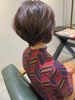ソーホーヘアーアンドボタニカル 大橋店(SOHO hair & botanical) ショート/50代/マロンブラウン