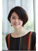 大人ショートボブ