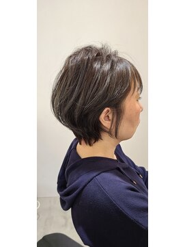 ケースタイルシェノン(K-STYLE CHAINON) 大人ハイライトショートボブ