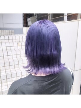 フラム 渋谷(flamme) ◇色落ちまで綺麗なブルーラベンダー◇