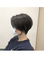 テルミークリニカルデザイン 北千里 30代40代50代ひし形ショートボブ