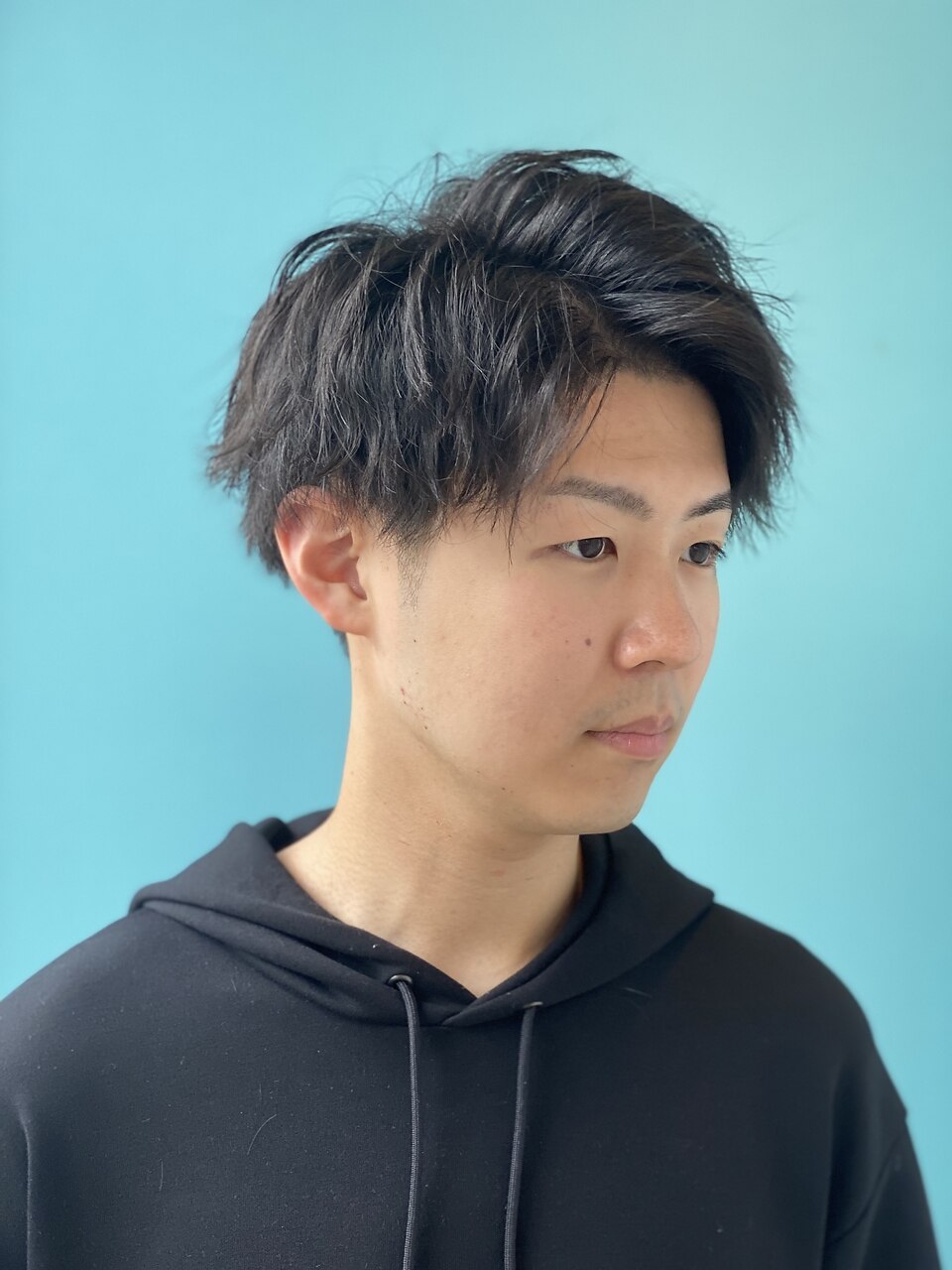 Toshima×ツーブロック×アップバング×アイロンセット：L164226259