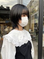 ヘアー アイス ルーチェ(HAIR ICI LUCE) ウルフカット 顔まわりカット /中西