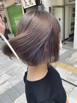 フェリア 松山(Feria) 【Feria 松山】インナー×グレージュ☆本宮