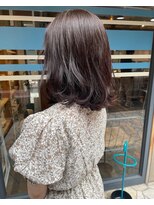 ロレ バトヘアー 下北沢(lore bat.hair) オトナ可愛いミディアムヘア