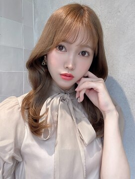 ローウェ 渋谷(Louwe) 韓国っぽガーリーミディ【Louwe 渋谷 mitsuki】