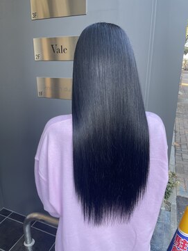ベール(Vale) 髪質改善カラー/ブルーブラック