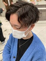 アッシュ 関内店(Ash) メンズカット 波巻き ツイストスパイラルパーマ ゆるめ