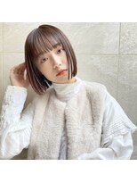 ジジ 代々木(Gigi)&nbsp;[代々木]ナチュラルピンクスイートAラインの甘辛ショートボブ