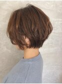 【Sourire 吉中真由美】大人前下がりショートボブ☆