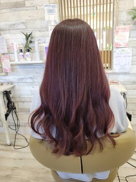 フゥカ 売市店(fuka) カシスカラー×艶カラー