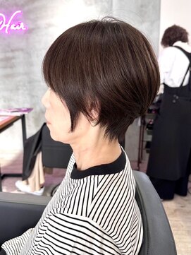 ラッキーヘア 加古川(Lucky Hair) スタイリッシュなくびれショート【カドワキ】