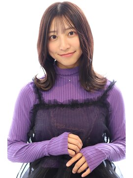 ヘアリゾート ラグーン(hair+resort lagoon) グレーベージュ×くびれミディアム20代30代40代