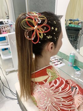 ブリエ(briller) MANAMI/ストレートポニー/和装