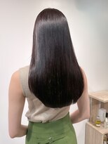 ネイヴィル オモテサンドウ(navile omotesando)&nbsp;☆髪質改善トリートメント×ダークグレーブラウンロング☆