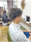 Helloシキダのツブロツイストパーマ