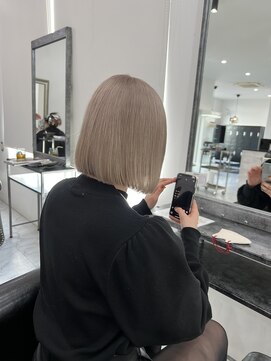 ラフヘアデザイン(Raf hair design) ミルクティーカラー