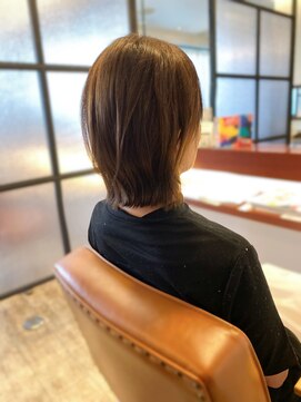 マーリャヘアー(mallia hair) くびれ外ハネ