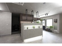 アミューズ(AMUSE)の雰囲気（たくさんある商材をお客様の髪の状態を見ながら調合します）