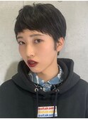 ショート/髪質改善縮毛矯正/髪質改善/韓国風/韓国ヘア